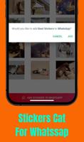ملصقات القط لـ WA - StickWHA تصوير الشاشة 1