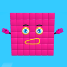 Number And Blocks - Cute Toons icône