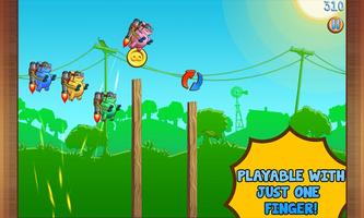 Jetpack Piggies Bros ภาพหน้าจอ 1