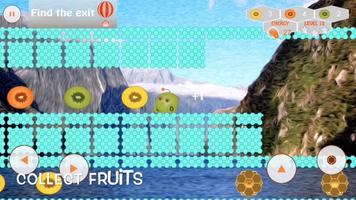 Kiwi Hobo Run Fruit Adventure screenshot 2