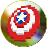 Captain Shield Mod Minecraft أيقونة