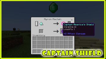 Captain Shield Mod Minecraft capture d'écran 2