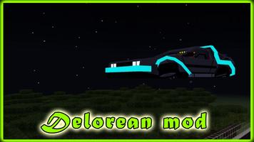 Delorean Cars mod for MCPE capture d'écran 2