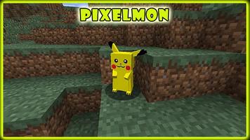 Mod Pixelmon For Minecraft الملصق