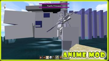 Anime mods for MCPE تصوير الشاشة 1