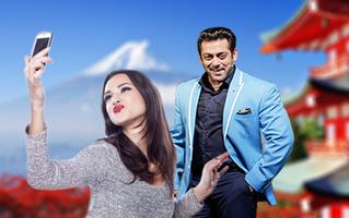 Selfie With Salman Khan : Celebrity Photo Editor Cartaz