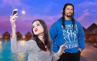 Selfie With Roman Reigns : Celebrity Photo Editor تصوير الشاشة 1