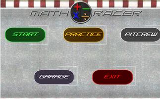 Math Racer Poster