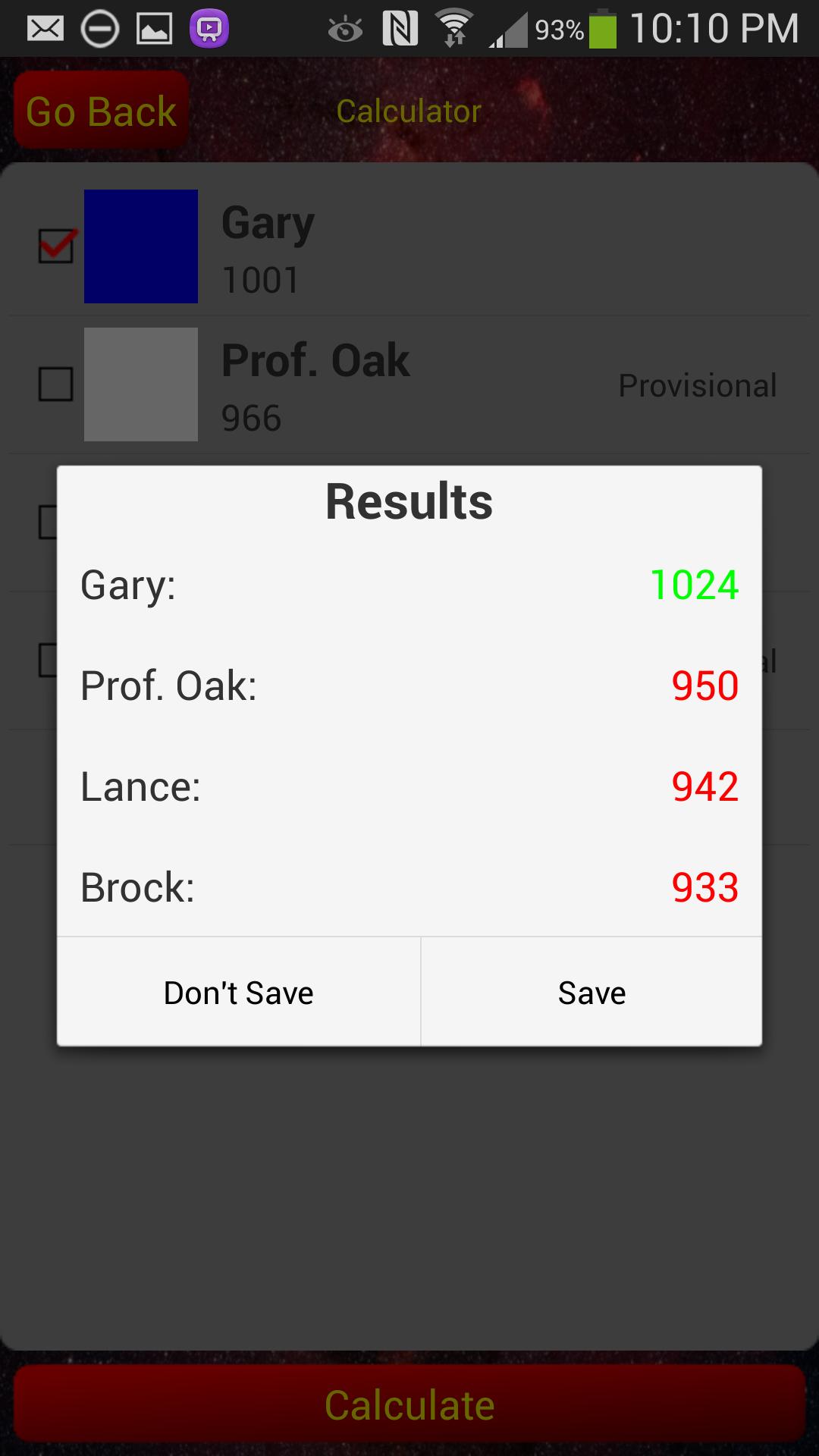 Impact ranking calculator.