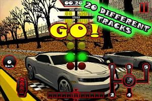 Street Drag 3D : Racing cars captura de pantalla 1