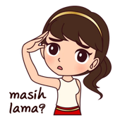 Cewek Cantik Sticker icon