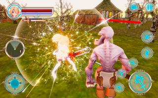 Ruh Tanrıça - Fantezi RPG Oyunları 2018 Dövüş Ekran Görüntüsü 1