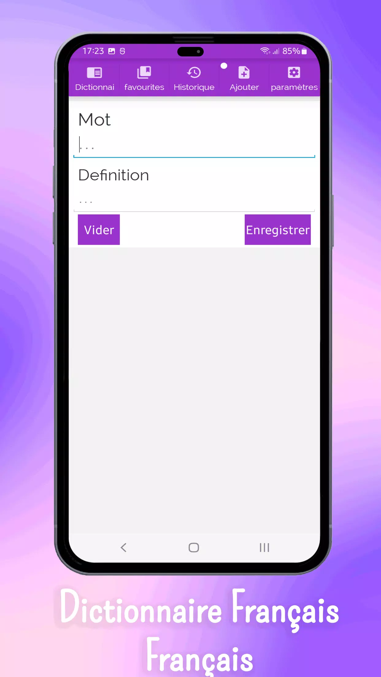 Dictionnaire français APK pour Android Télécharger