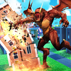Dragon Vs Crowd Distruct City icône