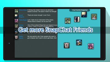 Chat Find for SnapChat โปสเตอร์