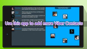 1 Schermata Chat Find for Viber