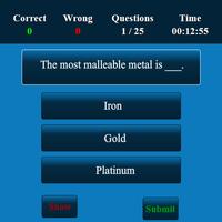 Chemical Engineering MCQ screenshot 1