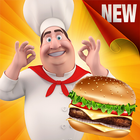 cheeseburger : fast food restaurant game icône