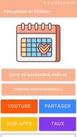 date d'accouchement calculatrice grossesse capture d'écran 3