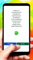 Childrens Day SMS Text Message imagem de tela 3