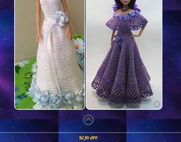 crochet barbie princess gown capture d'écran 3