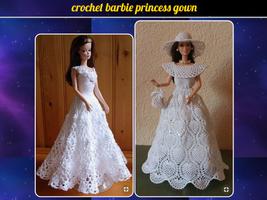 crochet barbie princess gown Affiche
