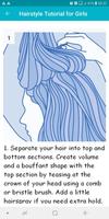 Hairstyles Tutorial For Girls imagem de tela 2