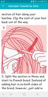 Hairstyles Tutorial For Girls imagem de tela 3