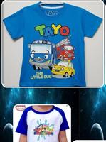 Children's T-shirt Screen Printing Design اسکرین شاٹ 1