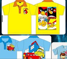 Children's T-shirt Screen Printing Design اسکرین شاٹ 2