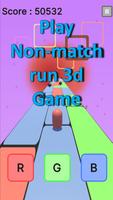 Non-match Run 3D - BGRun Affiche