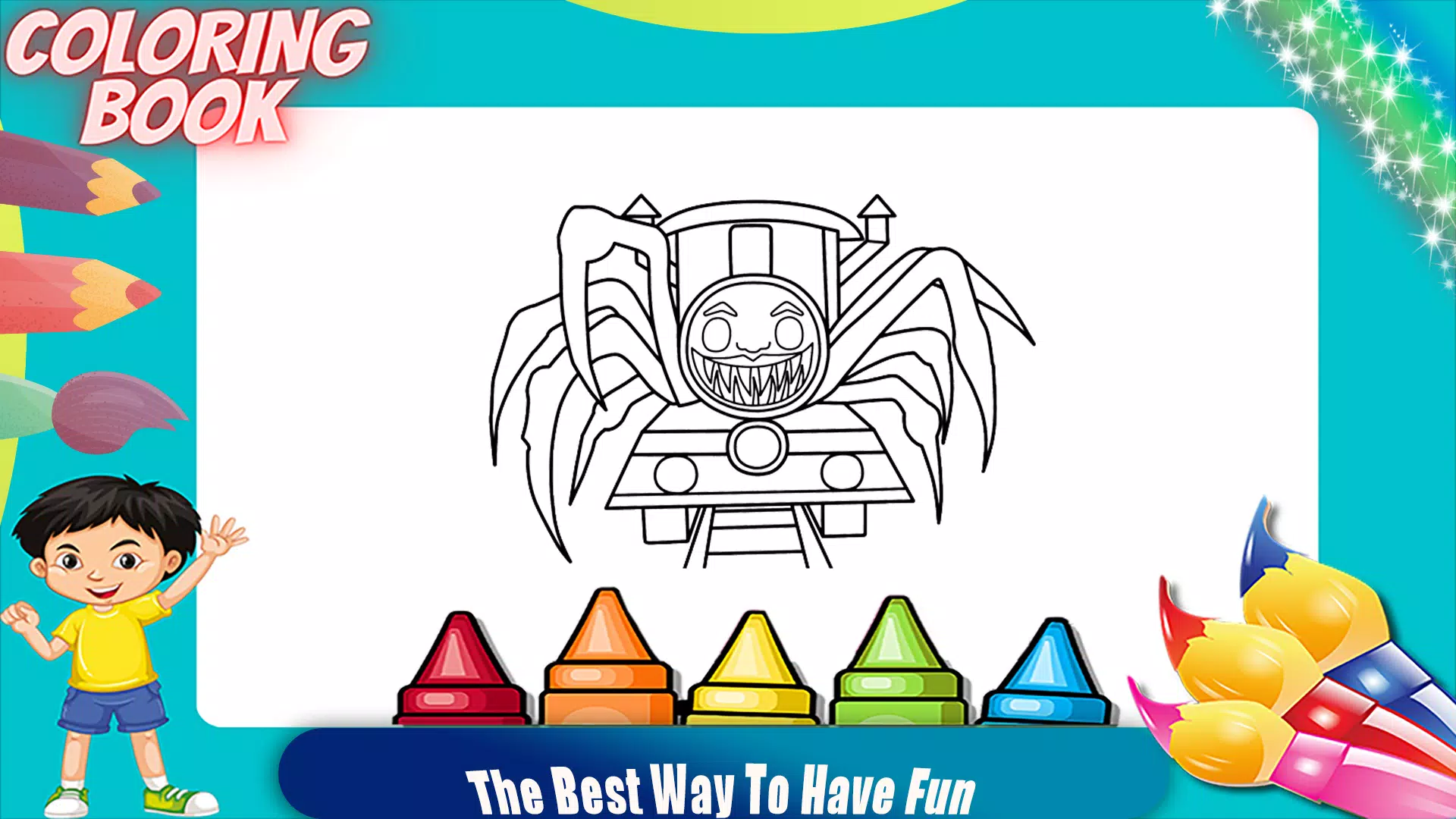 Choo Choo Charles Coloring – Apps no Google Play