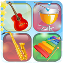 1 Memory games: Musical instruments matching APK