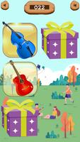 1 Memory games: Musical instruments matching Affiche