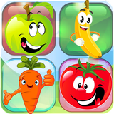 Memory game: 4+ year old kid games - free 🍓🍌 иконка