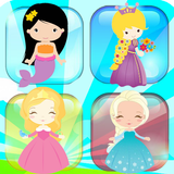 Memory matching game for girls icon