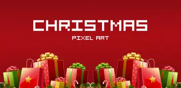 Christmas Pixel Art Coloring A