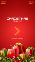 Christmas Pixel Art Cartaz