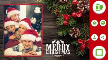 Weihnachtsbilderrahmen - Winter Hintergrundbilder Plakat