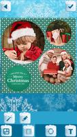 Noël Collage De Photos Affiche