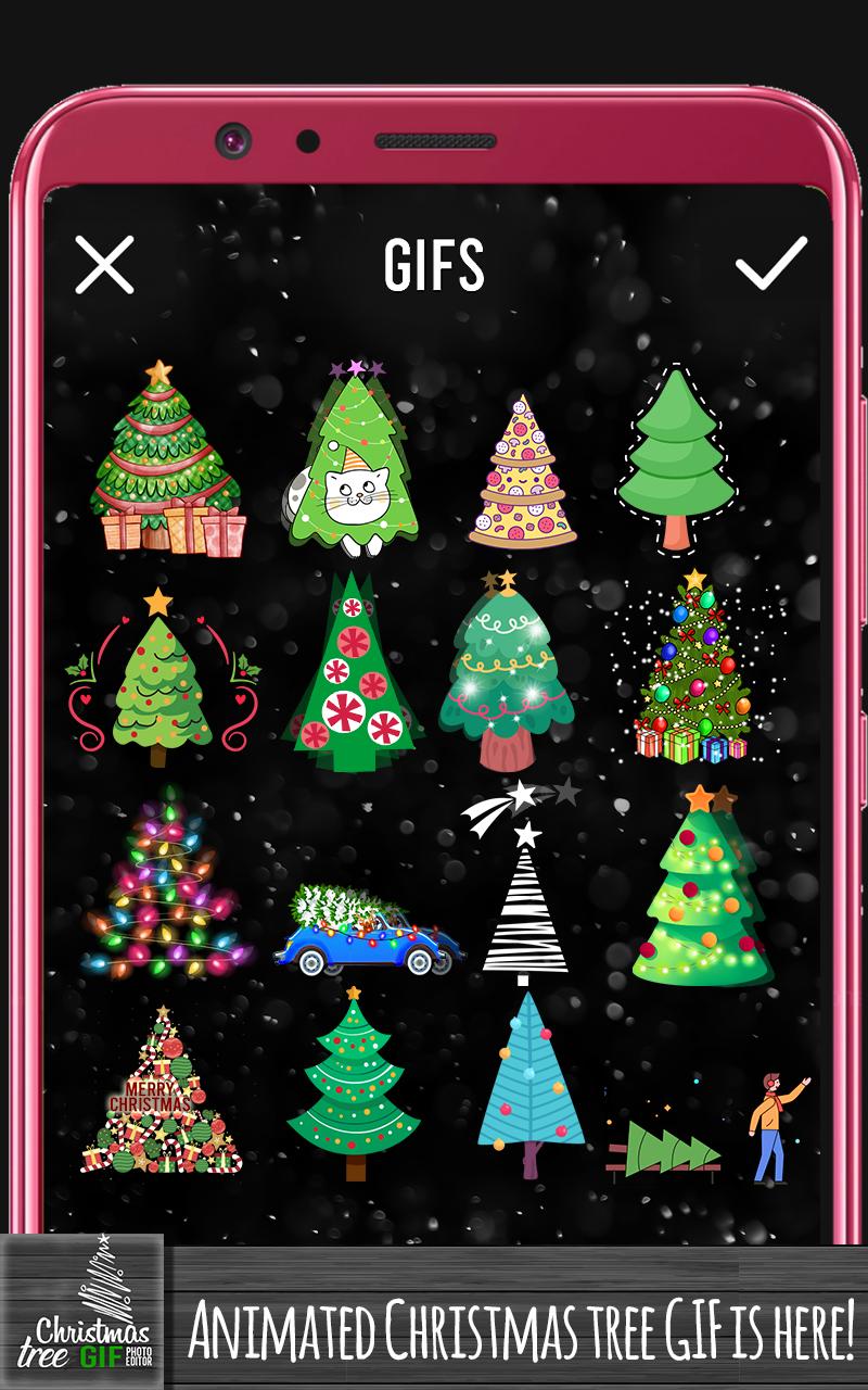شجرة عيد الميلاد Gif محرر الصور For Android Apk Download