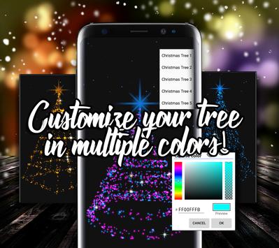 Weihnachtsbaum 3D Live Hintergrundbilder Kostenlos für Android - APK