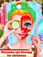 Christmas Girl Makeover Game - Affiche