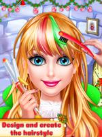 Christmas Girl Makeover Game - capture d'écran 1