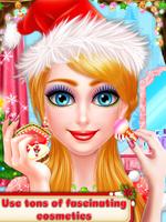 برنامه‌نما Christmas Girl Makeover Game - عکس از صفحه