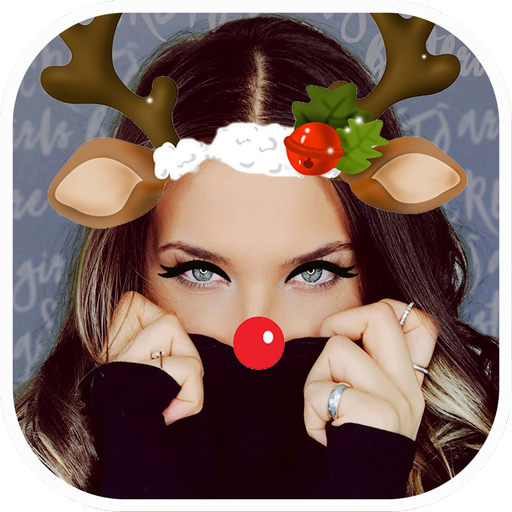 Christmas Selfie Funny Face Filters And Effects