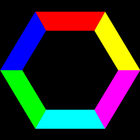 Color Switch Hexagon - Endless runner icône