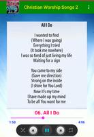 Christian Worship Songs Part 2 screenshot 3