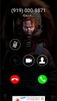 Chucky video Fake calling call captura de pantalla 1