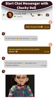 fake live chat and call Scary  تصوير الشاشة 1
